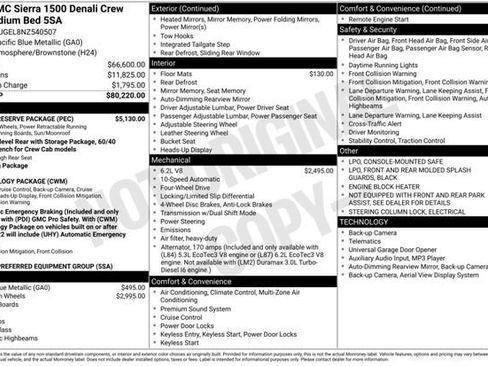 Used 2022 GMC Sierra 1500 Denali w/ Denali Reserve Package image 3