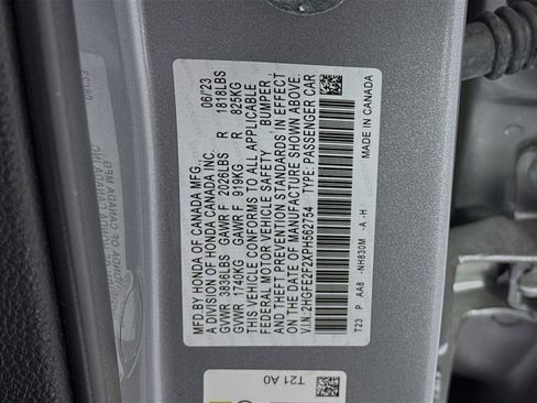 Certified 2023 Honda Civic LX image 29