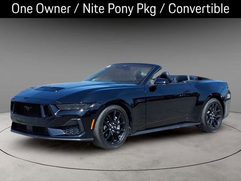 Used 2025 Ford Mustang GT Premium w/ Mustang Nite Pony Package RWD image 1