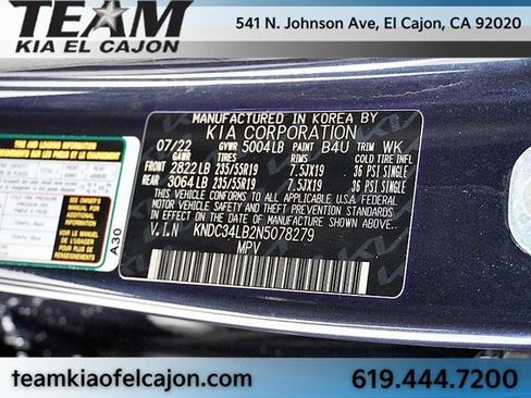 Certified 2022 Kia EV6 Light image 35