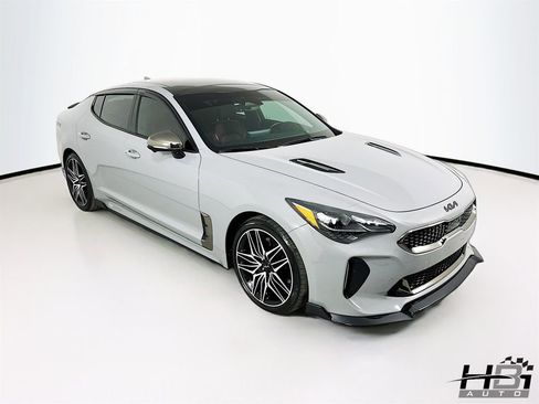 Used 2022 Kia Stinger GT2 w/ Red Interior Color Package AWD/4WD image 4