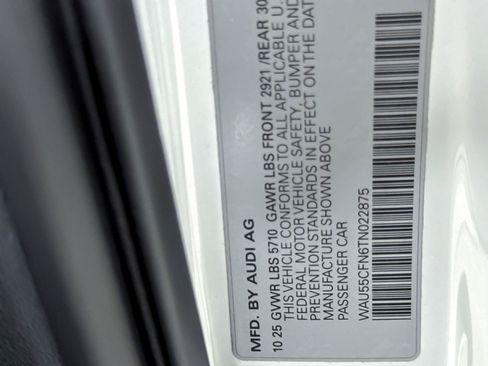 Certified 2026 Audi A6 Premium Plus w/ Premium Plus Package AWD/4WD image 28