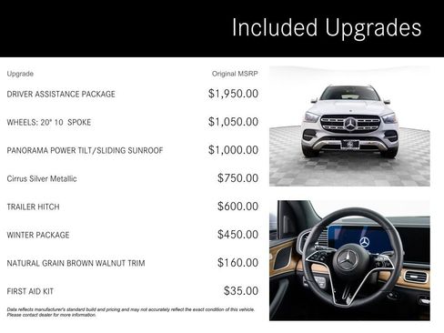 Certified 2025 Mercedes-Benz GLE 350 4MATIC w/ Driver Assistance Package image 4