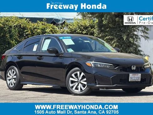 Certified 2025 Honda Civic LX image 1