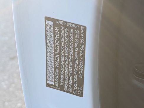 Used 2023 Porsche Panamera Platinum Edition w/ Sportdesign Package image 16