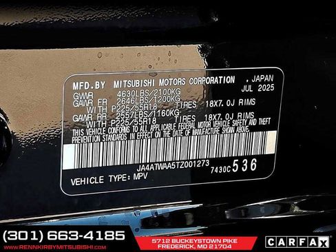 New 2026 Mitsubishi Eclipse Cross SE image 18