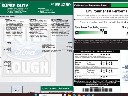 Used 2022 Ford F250 XLT w/ Black Appearance Package AWD/4WD image 11