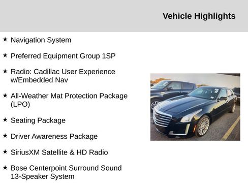 Used 2018 Cadillac CTS Luxury image 2