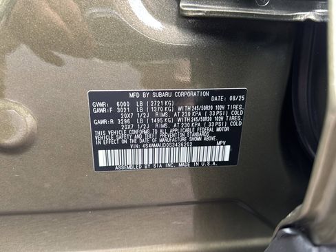 Used 2025 Subaru Ascent Touring w/ Popular Package #1 image 57