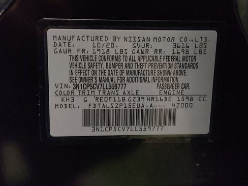 Used 2020 Nissan Kicks SV FWD image 33