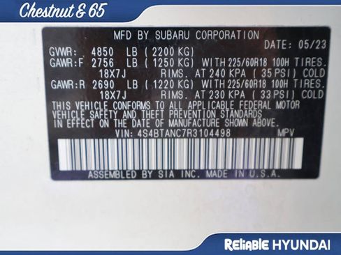 Used 2024 Subaru Outback Limited AWD/4WD image 41
