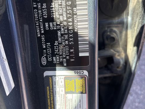 Used 2015 Kia Optima EX w/ EX Premium Package image 13