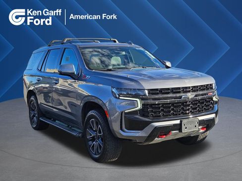 Used 2021 Chevrolet Tahoe Z71 w/ Luxury Package AWD/4WD image 1