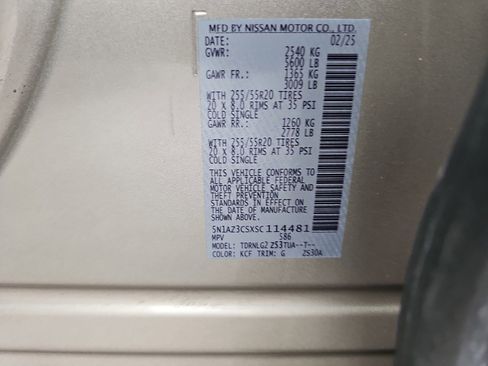 Used 2025 Nissan Murano SL AWD/4WD image 37