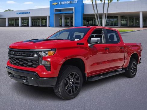 New 2026 Chevrolet Silverado 1500 Custom Trail Boss w/ Turbomax Blackout Package AWD/4WD image 3