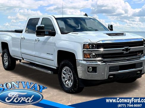 Used 2019 Chevrolet Silverado 3500 LTZ w/ Duramax Plus Package AWD/4WD image 1