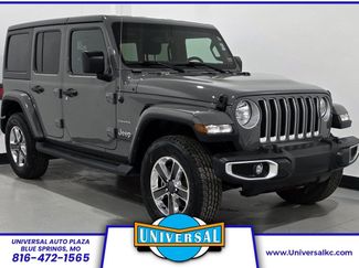 Used 2021 Jeep Wrangler Unlimited Sahara w/ Uconnect 4C Nav & Sound Group video 1