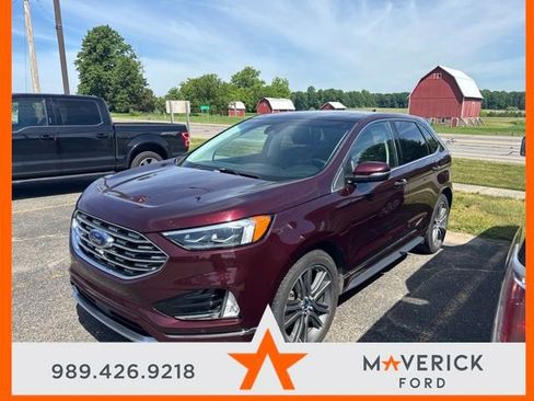 Used 2019 Ford Edge Titanium w/ Equipment Group 301A AWD/4WD image 1