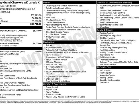 Used 2022 Jeep Grand Cherokee Laredo X AWD/4WD image 37