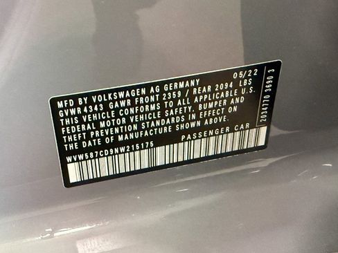 Used 2022 Volkswagen GTI Autobahn image 55