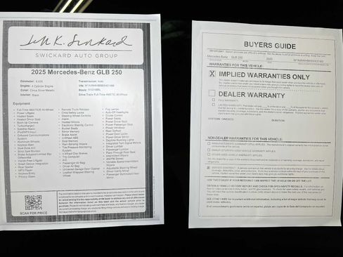 Certified 2025 Mercedes-Benz GLB 250 GLB 250 image 45