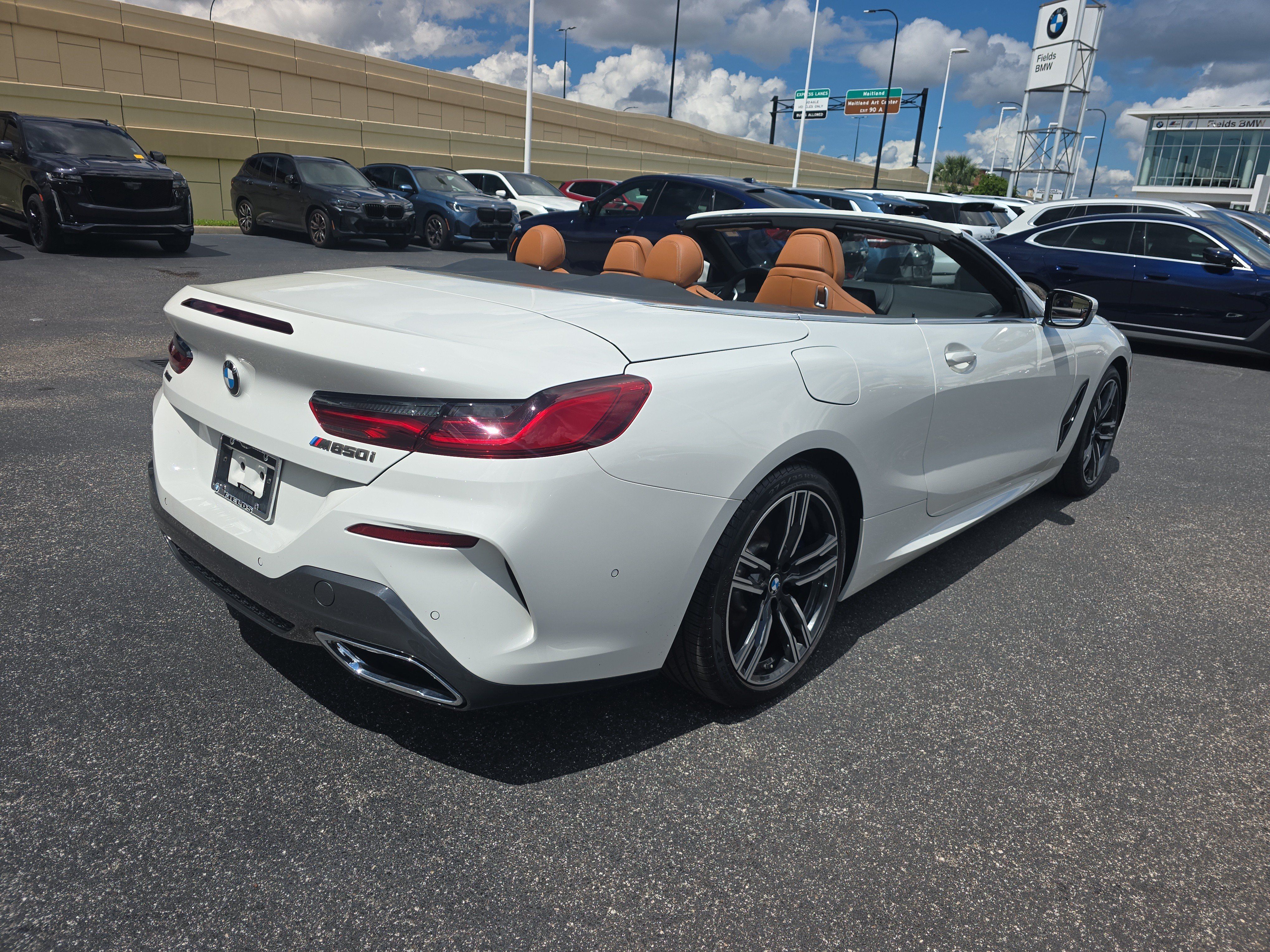 Used 2019 BMW M850i xDrive Convertible w/ Driver Assistance Package AWD/4WD image 2
