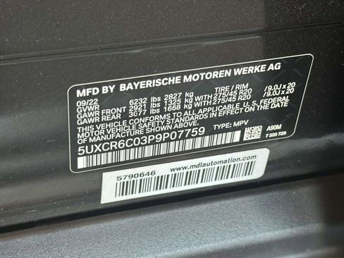 Used 2023 BMW X5 xDrive40i w/ Premium Package AWD/4WD image 23