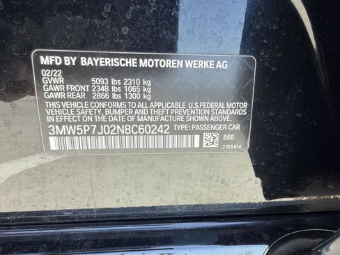 Used 2022 BMW 330e w/ Driving Assistance Package RWD image 32