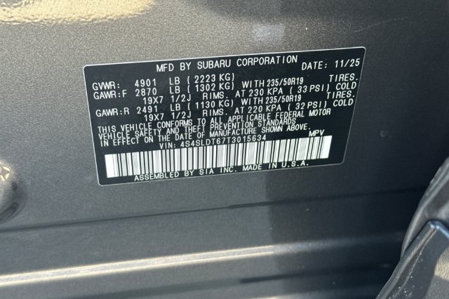 Certified 2026 Subaru Forester Touring AWD/4WD image 37