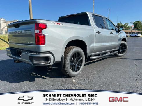 New 2026 Chevrolet Silverado 1500 Custom w/ Turbomax Blackout Package AWD/4WD image 5