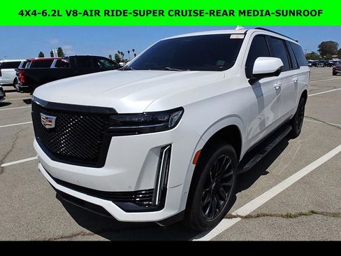 Used 2021 Cadillac Escalade ESV Sport w/ Driver Assist Tech Package AWD/4WD image 1