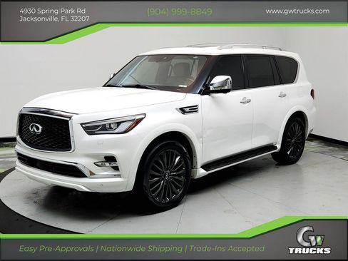Used 2021 INFINITI QX80 Sensory w/ All-Season Package image 1