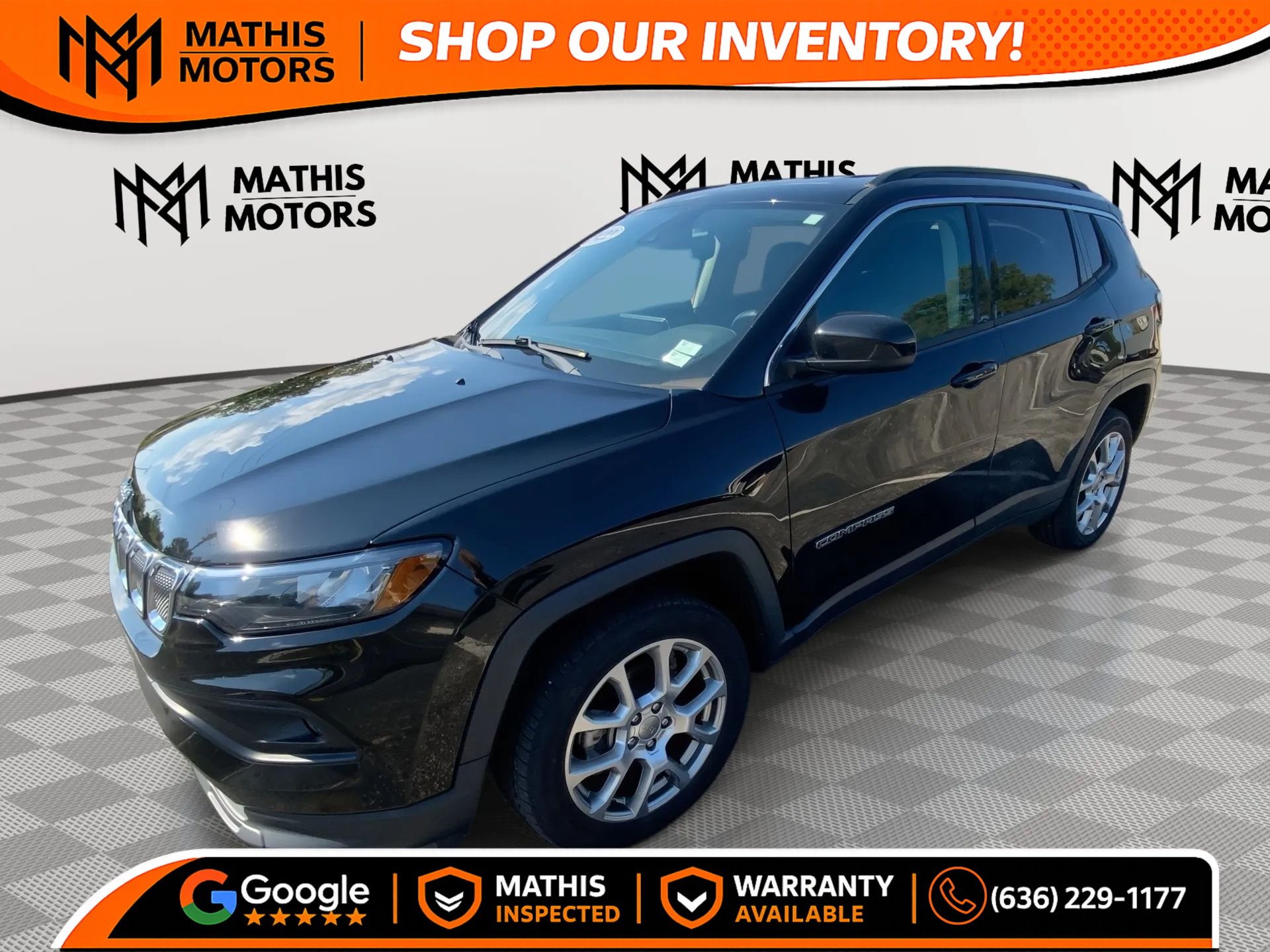 Used 2022 Jeep Compass Latitude AWD/4WD image 1