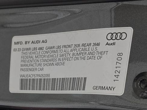 Used 2023 Audi A5 2.0T Prestige w/ Black Optic Plus Package AWD/4WD image 33