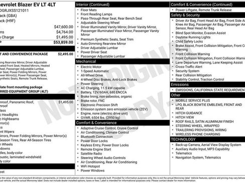 Used 2025 Chevrolet Blazer EV LT image 4