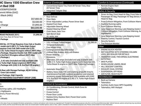 Used 2023 GMC Sierra 1500 Elevation w/ X31 Off-Road Package image 27