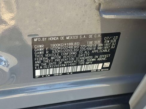 Used 2024 Honda HR-V Sport image 16