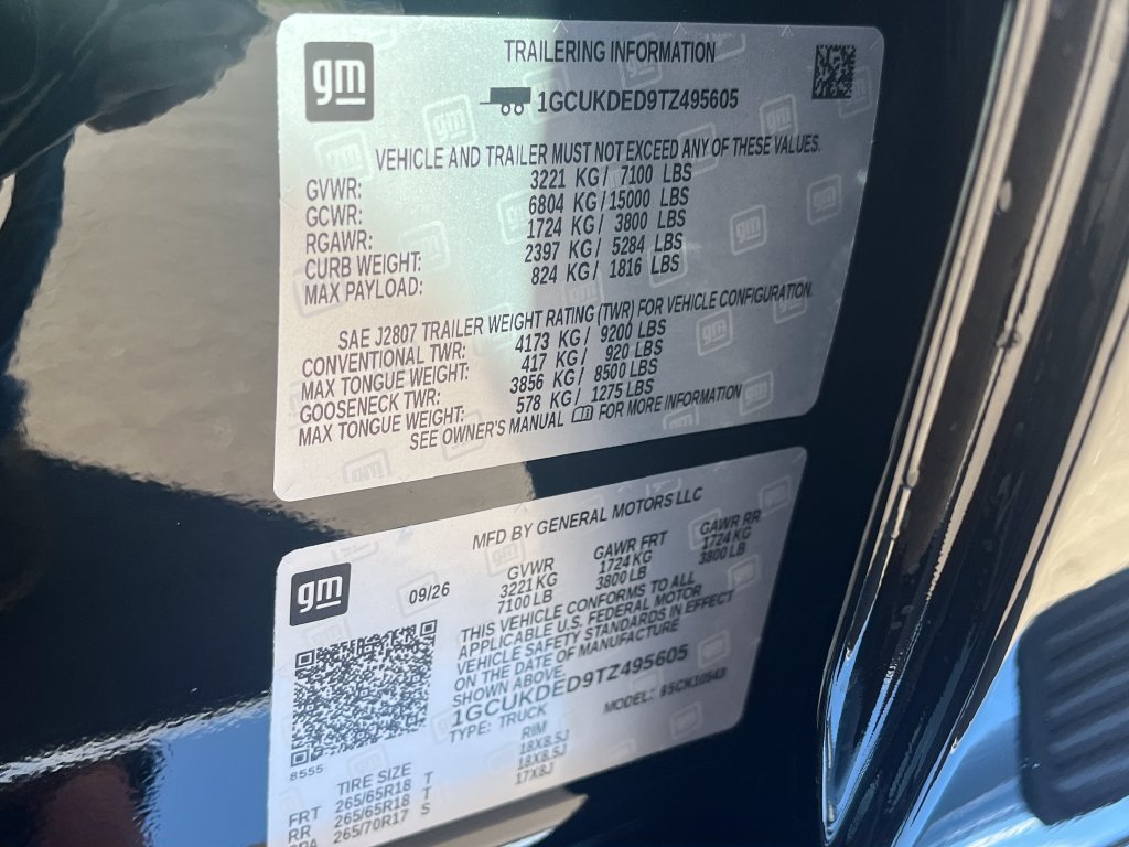 New 2026 Chevrolet Silverado 1500 LT w/ Z71 Off-Road Package AWD/4WD image 29