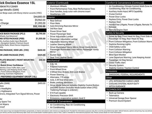 Certified 2023 Buick Enclave Essence w/ Experience Buick Package image 6