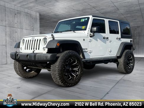 Used 2017 Jeep Wrangler Unlimited Sport w/ Quick Order Package 24S image 1