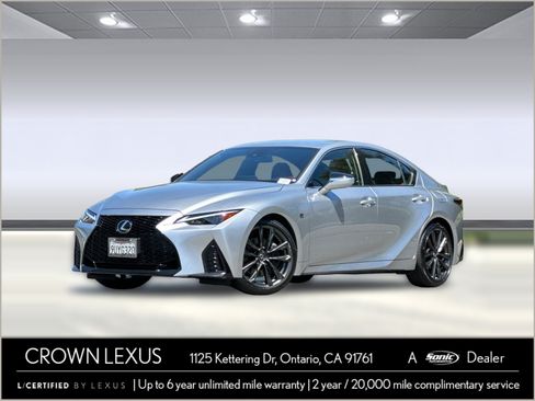 Certified 2025 Lexus IS 300 F Sport w/ Accessory Package 2 RWD image 1