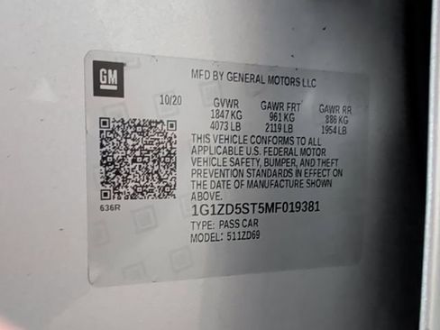 Used 2021 Chevrolet Malibu LT image 38