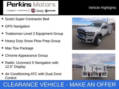 New 2026 RAM 5500 Tradesman w/ Chrome Appearance Group