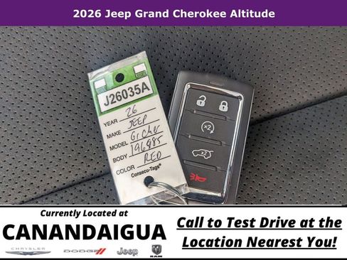 New 2026 Jeep Grand Cherokee Altitude AWD/4WD image 32