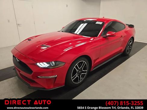 Used 2021 Ford Mustang Premium RWD image 1