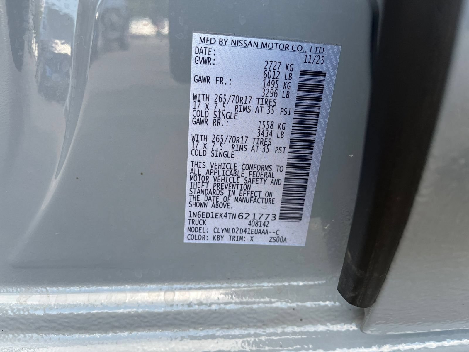 Used 2026 Nissan Frontier PRO-4X AWD/4WD image 32