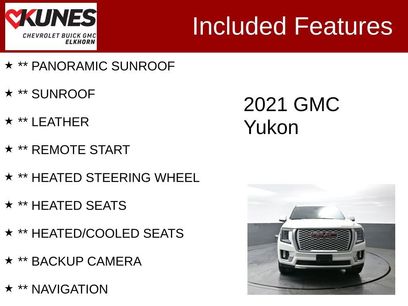 Used 2021 GMC Yukon Denali w/ Denali Premium Package