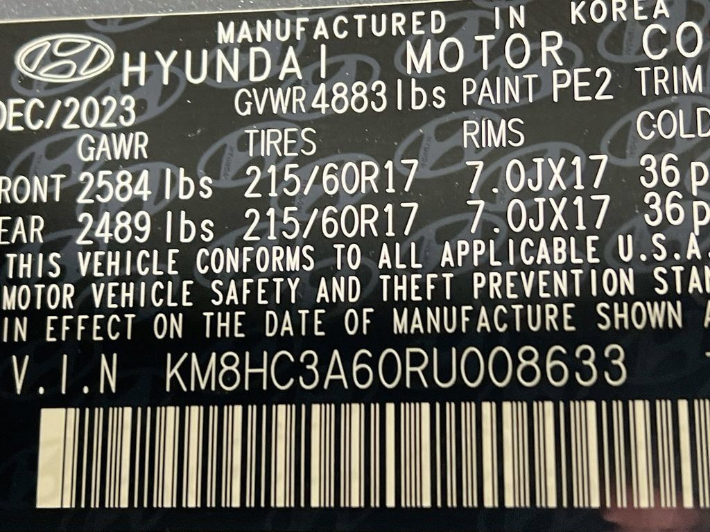 Used 2024 Hyundai Kona SEL FWD image 29