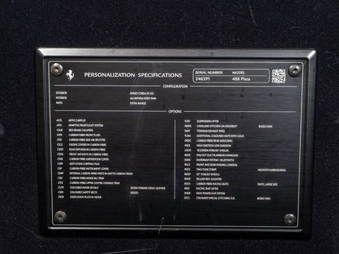 Certified 2019 Ferrari 488 Pista Coupe RWD image 31