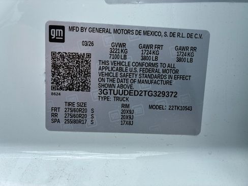 New 2026 GMC Sierra 1500 SLT w/ SLT Premium Plus Package AWD/4WD image 35